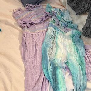 iLivePlum Pastel Jumpsuit bundle  4y